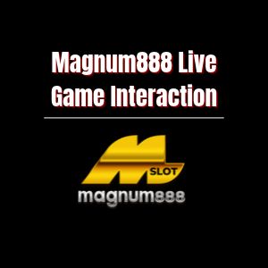 Magnum888 Live Game Interaction: Dealers & Players - Logo - magnum888z